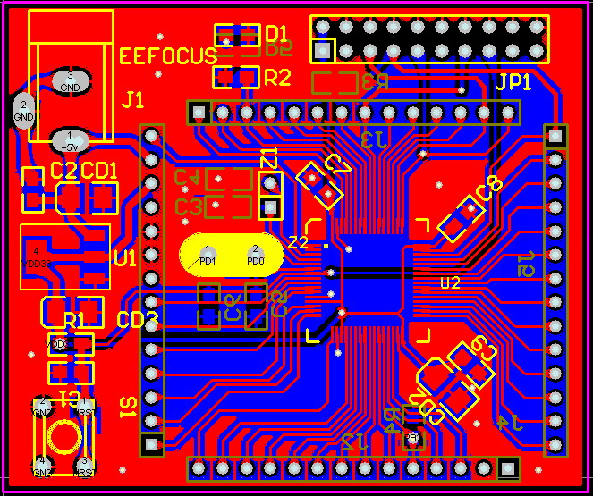 è«æ©çSTM32PCBæ¿å­.JPG