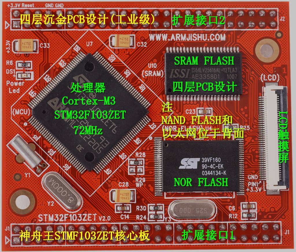 ç¥èçSTM32F103ZETæ ¸å¿æ¿-æ­£é¢.jpg