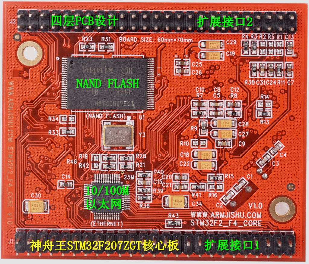 ç¥èçSTM32F207ZGTæ ¸å¿æ¿-èé¢.jpg