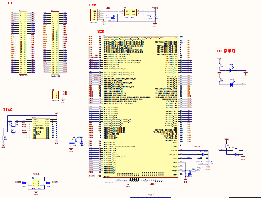 stm32æ ¸å¿æ¿sch