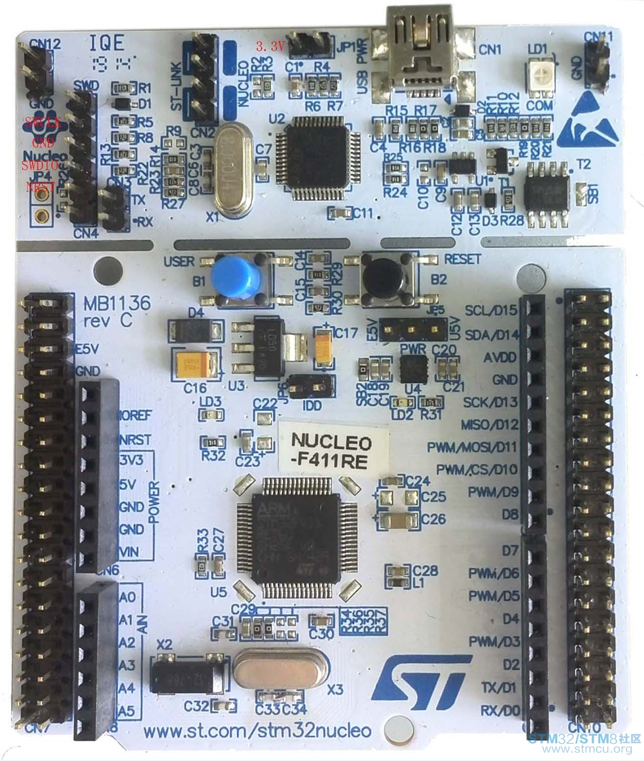 STM32 Nucleo Boardåè½æ ç¤ºè¯´æ.jpg