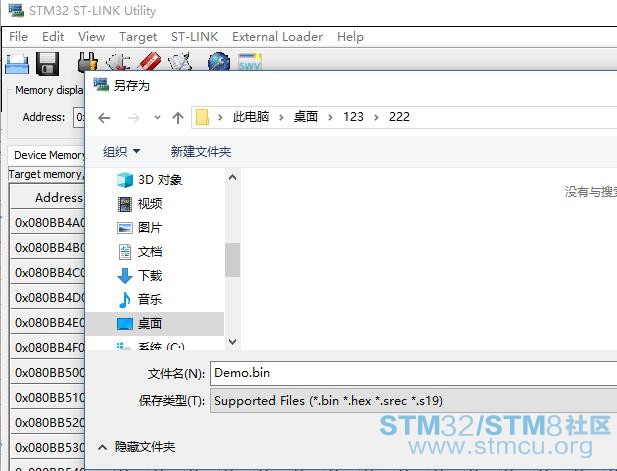 ä¿å­ä¸ºDemo.bin