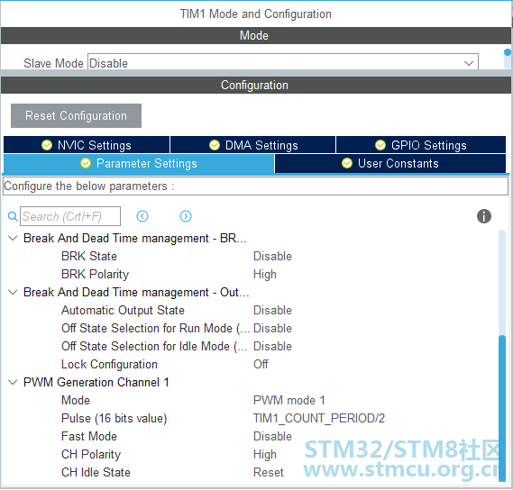 TIM1 è®¾å®3