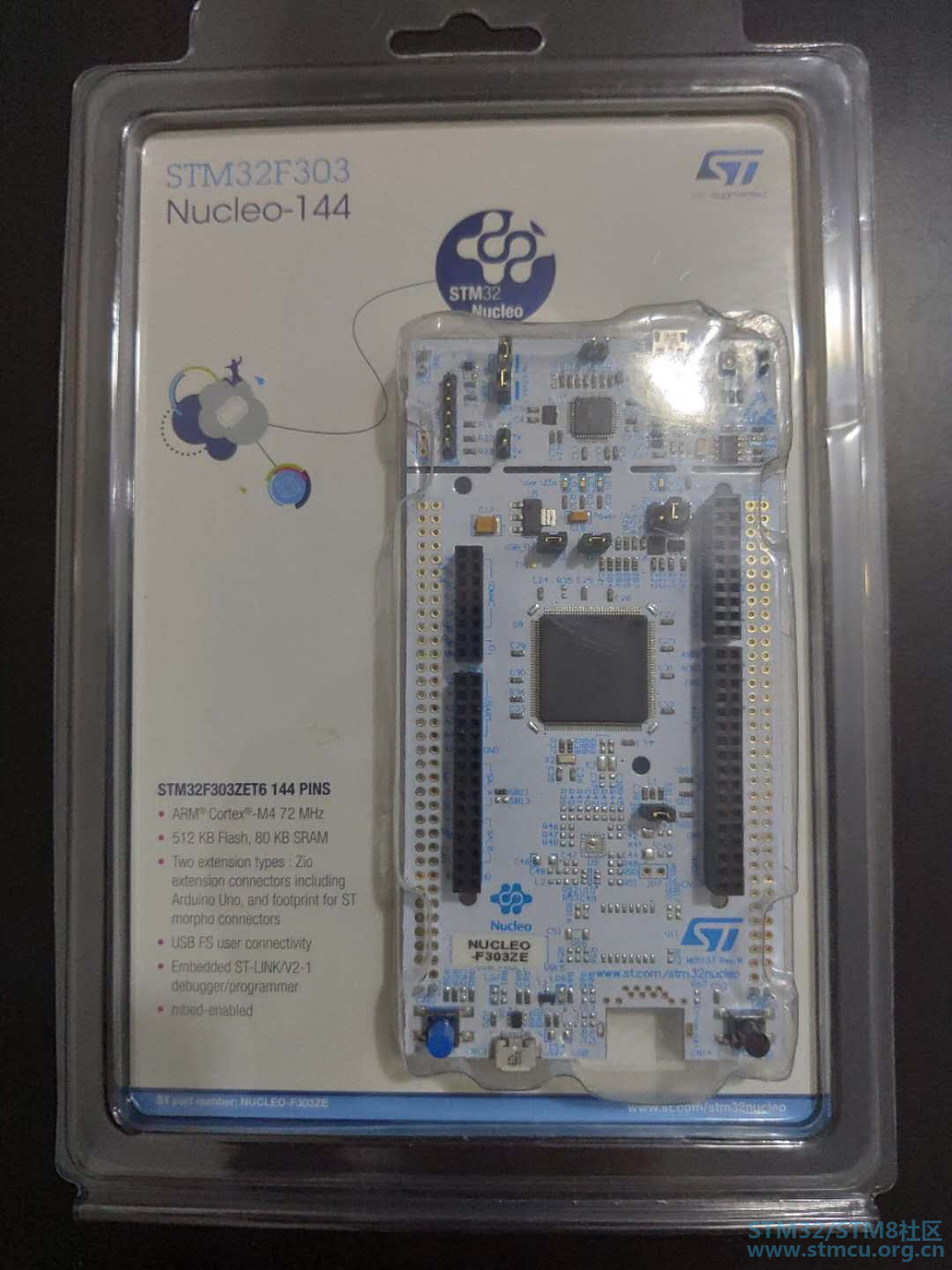 stm32F303 Nucleo-144