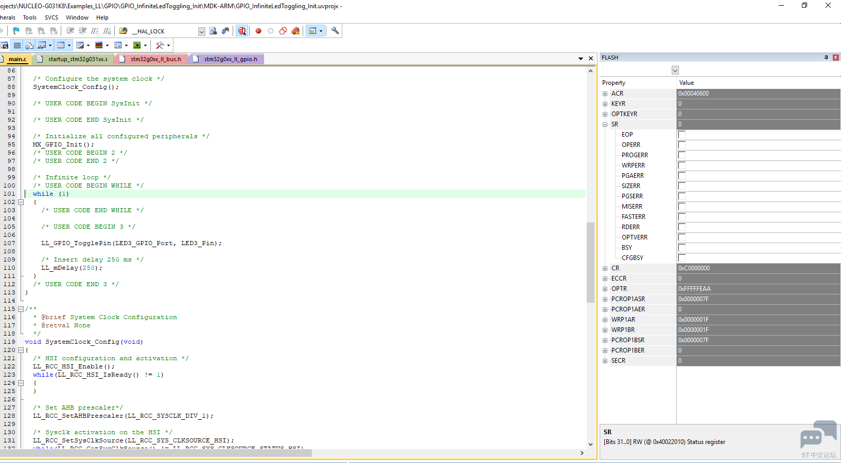 STM32G031 CFGBSY.PNG