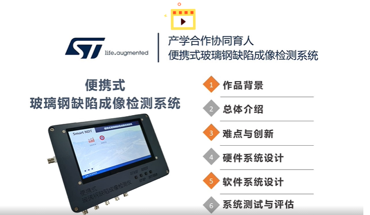 基于RT-Thread与TouchGFX的便携式玻璃钢缺陷成像检测系统