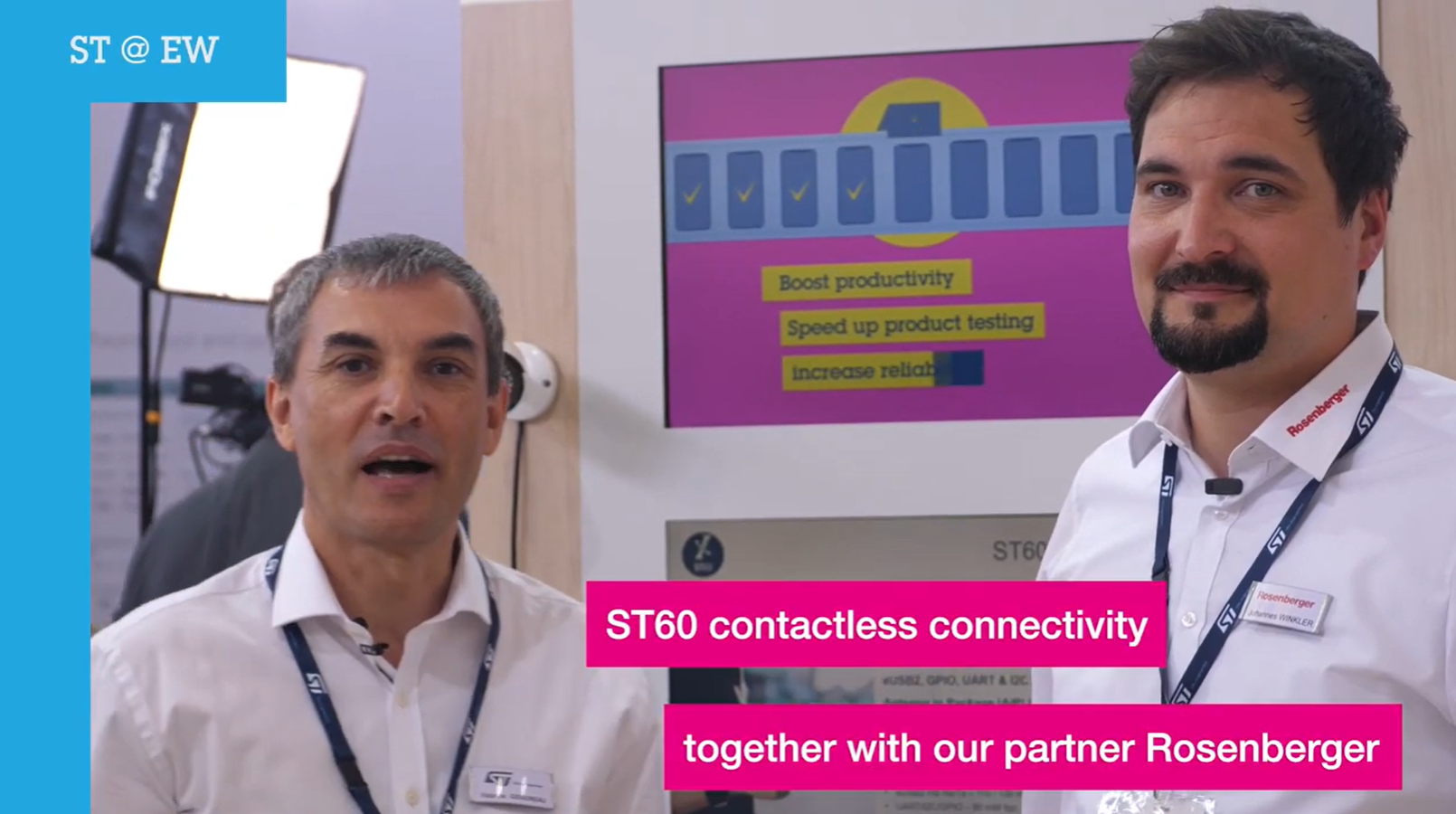 【ST60】 罗森博格基于ST60开发的非接触数据传输模块