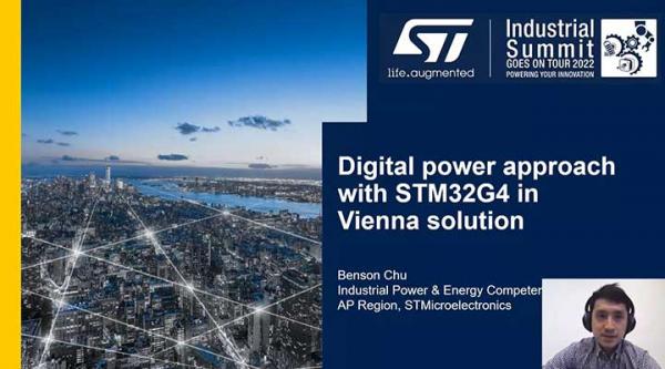 采用STM32G4 数字控制的 3kW Vienna维也纳方案