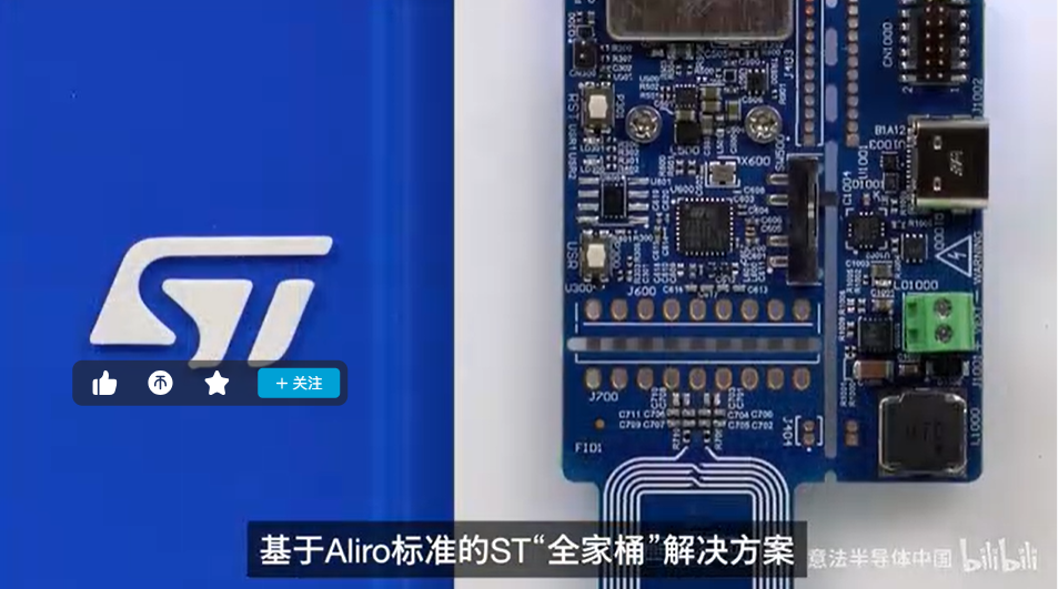 一机畅行全域！意法半导体配齐 Aliro 全套解决方案